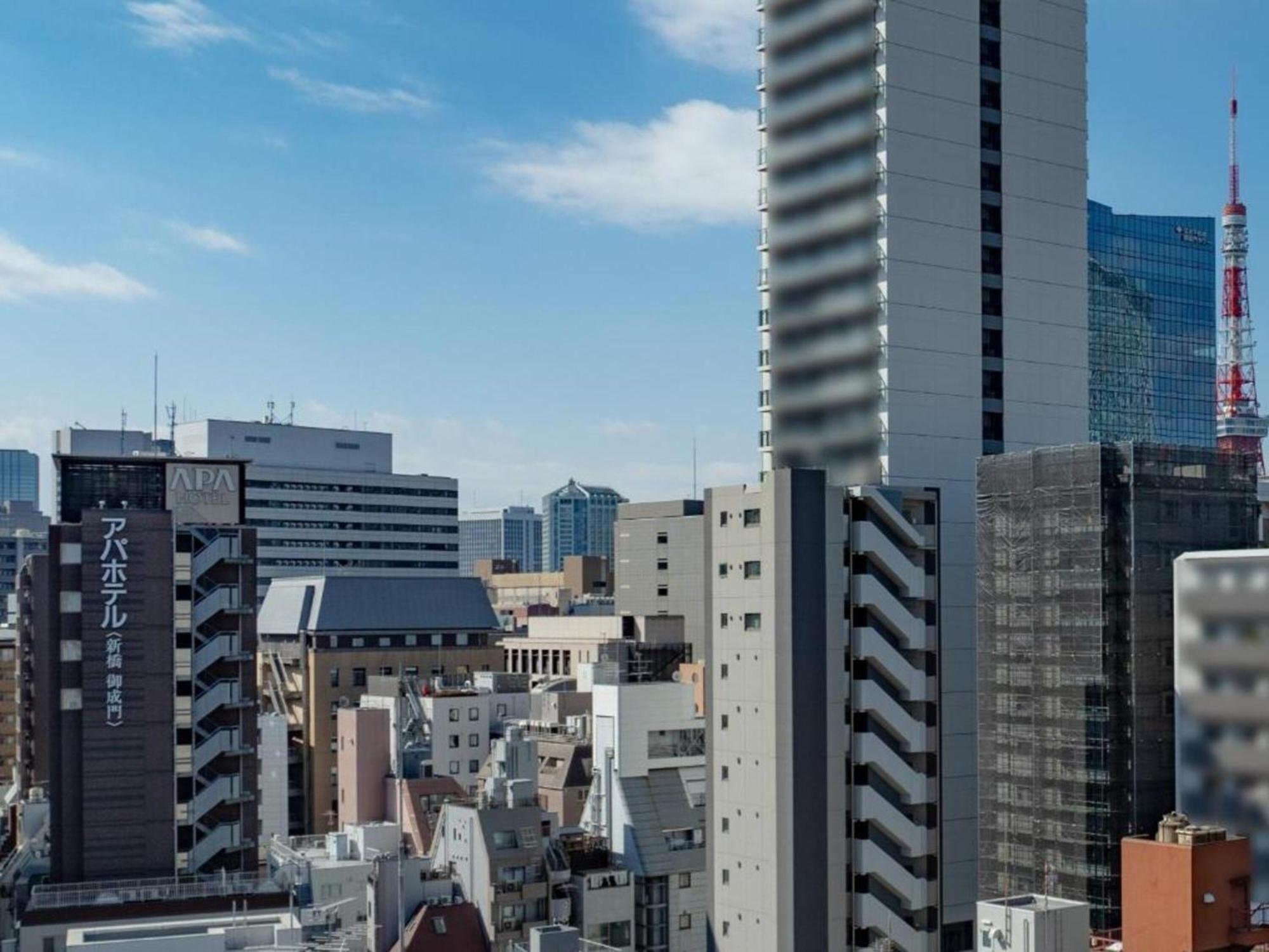 Apa Hotel Shimbashi Onarimon Tokyo Bagian luar foto